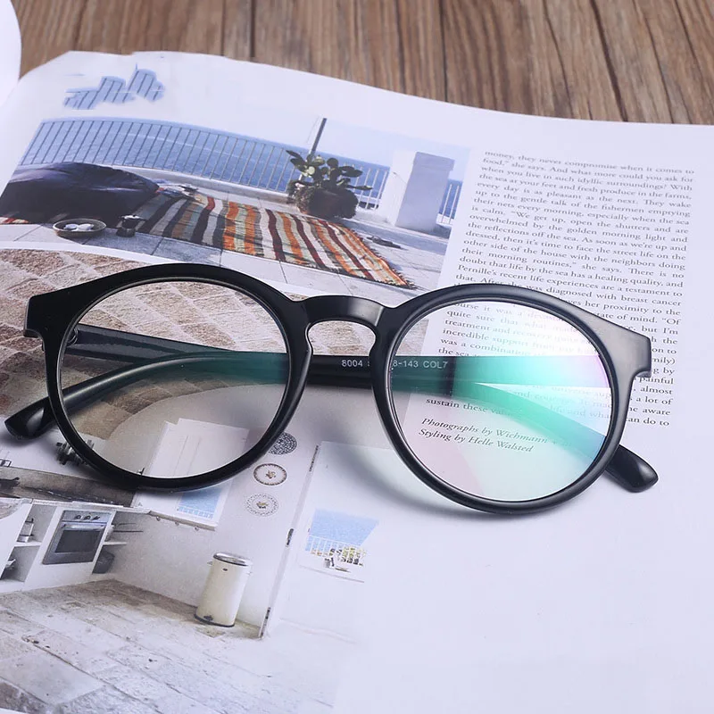 Модные прозрачные линзы очки Женские винтажные Компьютерные Оптические мужские