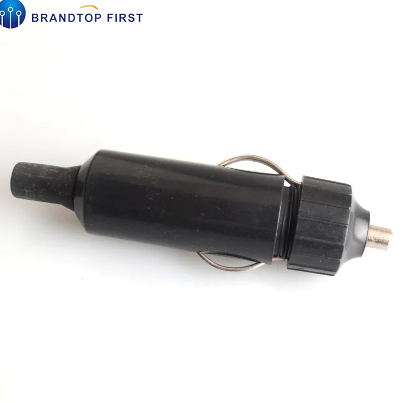 12v 24v мужской розетка для автомобильного прикуривателя с разъемом для подключения к - Цвет: No light