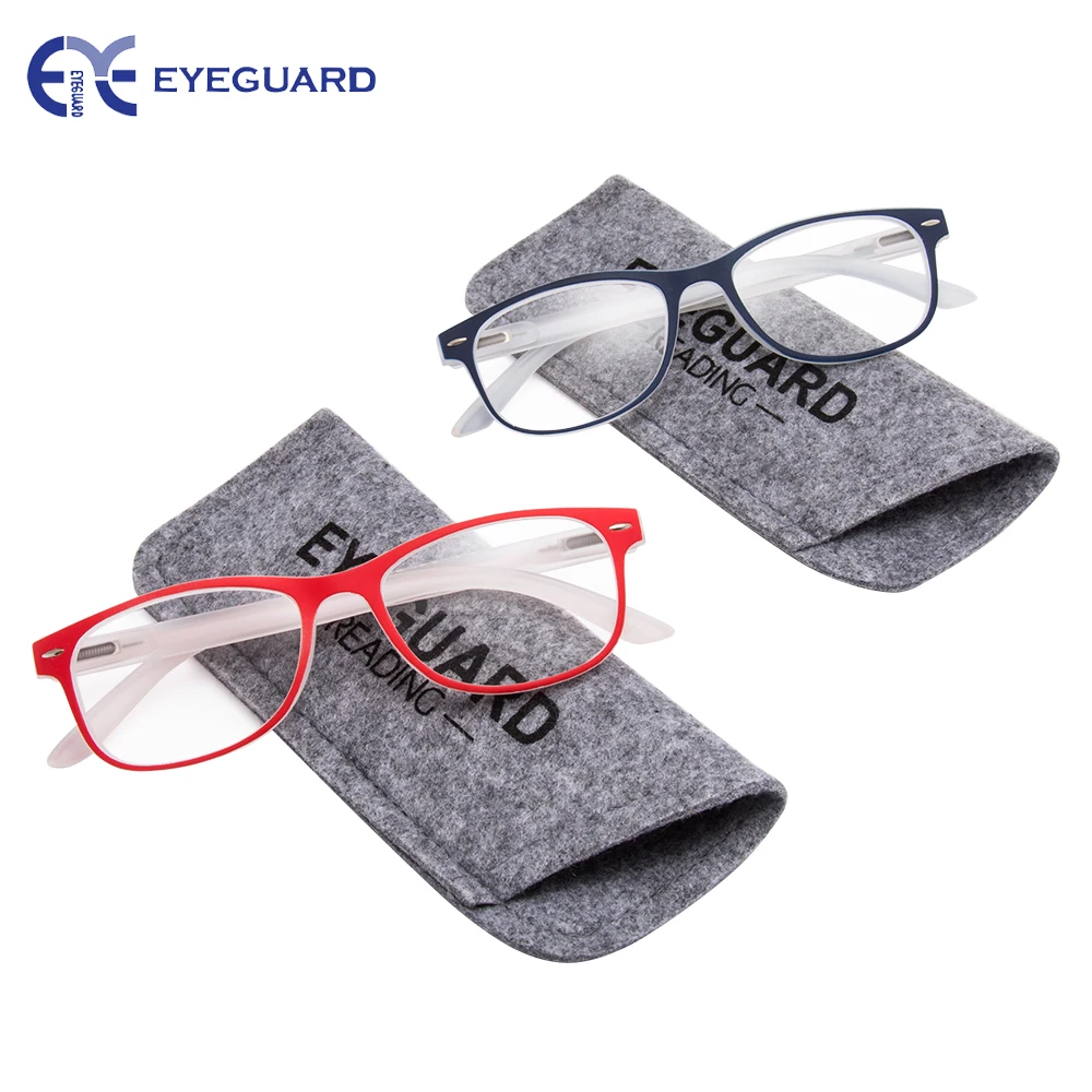 Женские очки для чтения EYEGUARD простая и стильная оправа из ПК с пружинными
