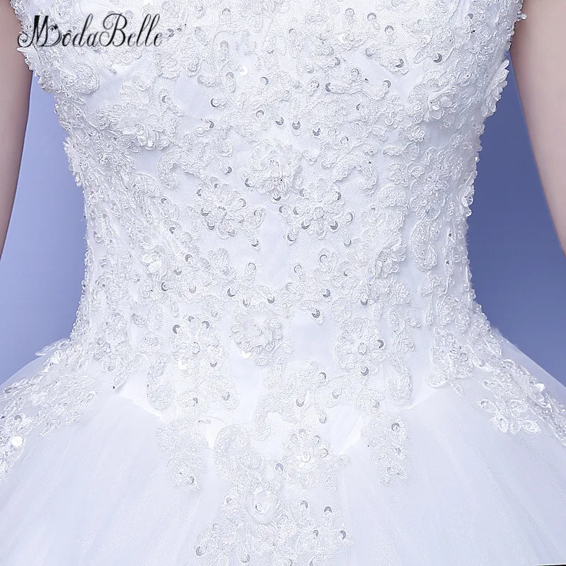 Modabelle винтажное Тюлевое кружевное простое свадебное платье принцессы с