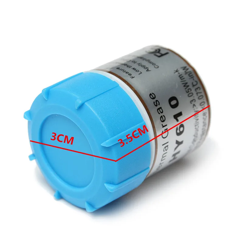 Теплопроводящая паста проводящая силиконовая Золотая термопаста теплоотвод