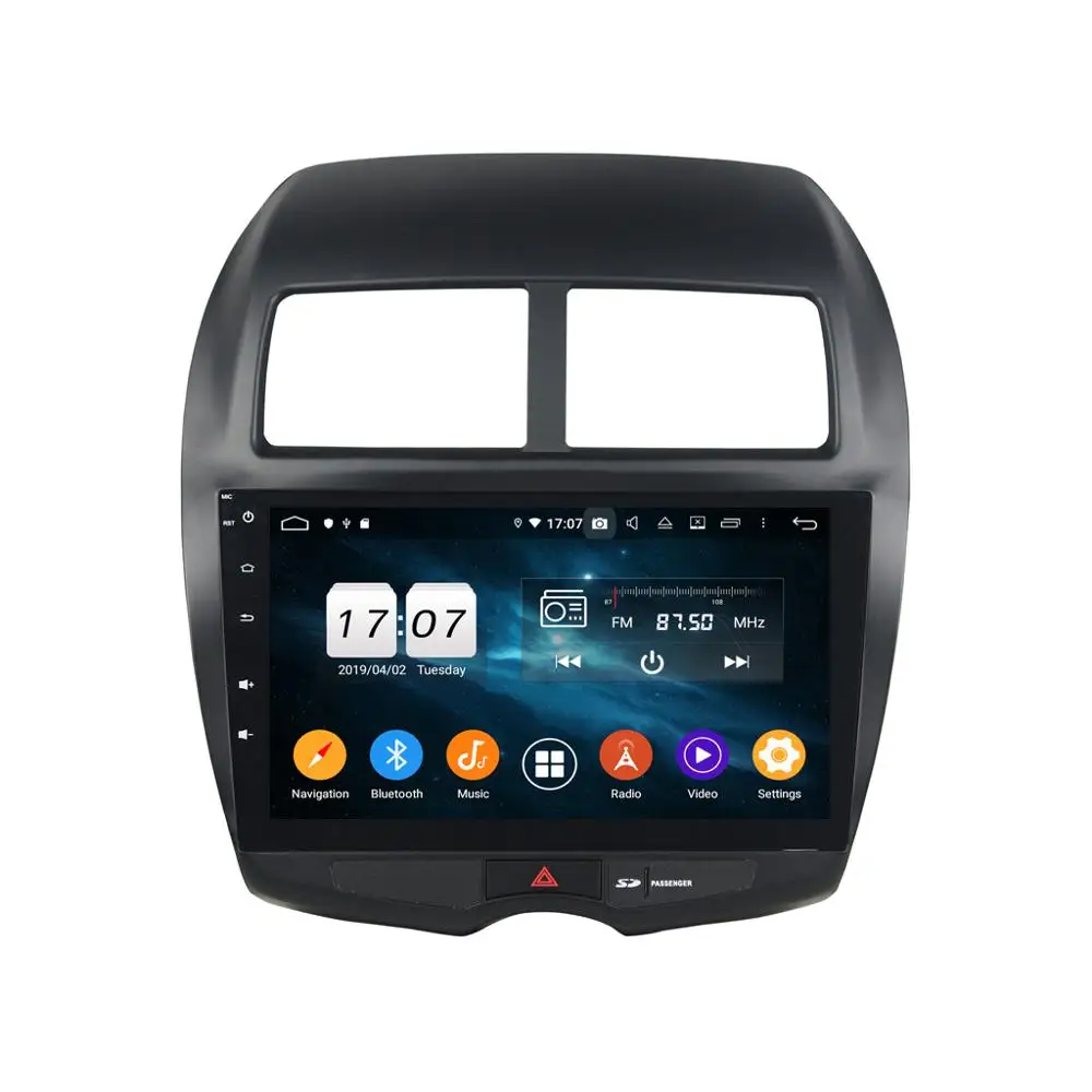 10 1 &quotAndroid 9 0 Автомобильный плеер GPS радио без DVD для MITSUBISHI ASX 2010 2012 навигация
