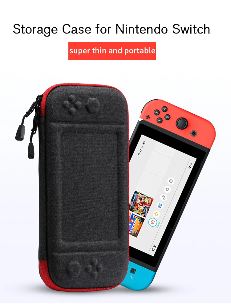 Чехол Liboer Zend Switch, Жесткий Чехол, тонкий чехол для путешествий, для консоли nintendo Switch, аксессуары для переноски