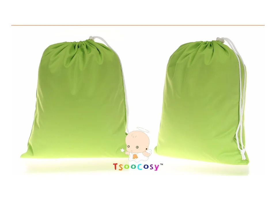 TSOOCOSY 36*30 см конфеты цвет шнурок хранения пеленки сумки моющиеся многоразовые подгузники влажная сумка водонепроницаемый Дорожная сумка для переноски Mumm dag