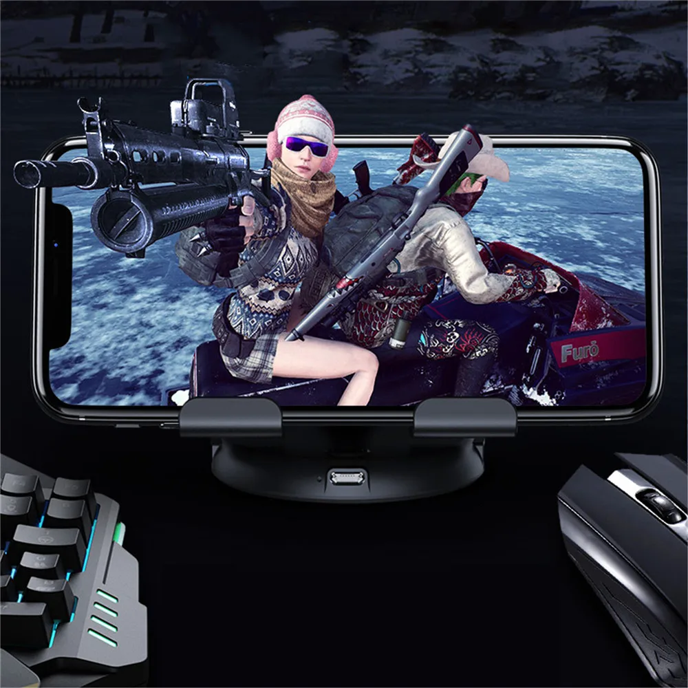 Конвертер Bluetooth для игровой клавиатуры и мыши iphone Android ipad PUBG контроллер радиатор