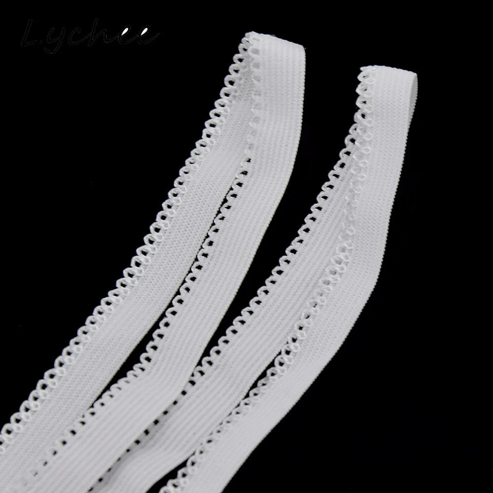 Lychee 5 м белый цвет кружевная эластичная нейлоновая лента трусики короткая нижнее