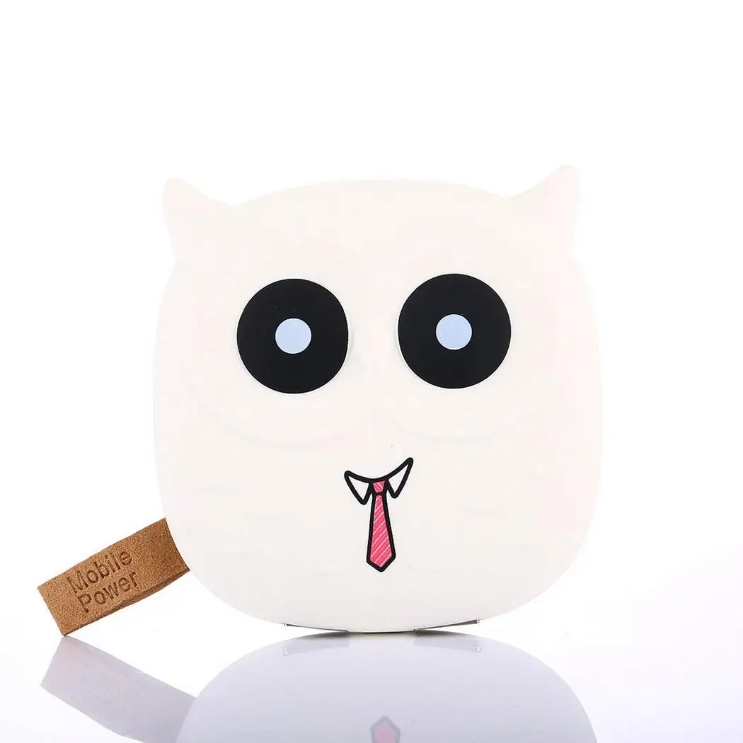 12000 mAh Портативный Мощность банк милый мультфильм животных Dual USB общие 18650