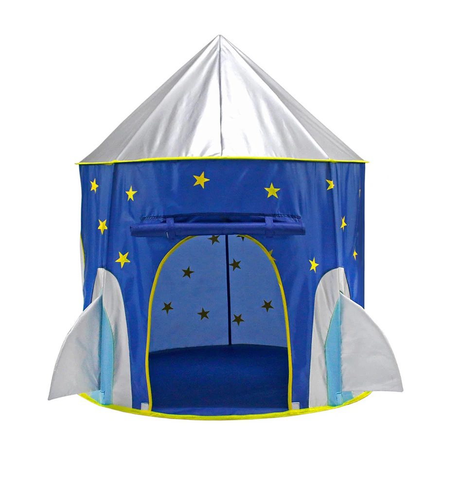 Складной 3 в 1 космический корабль детская палатка Tipi сухой бассейн мяч коробка ракета корабль палатка в виде вигвама для детей детский дом мяч Pit Tipi