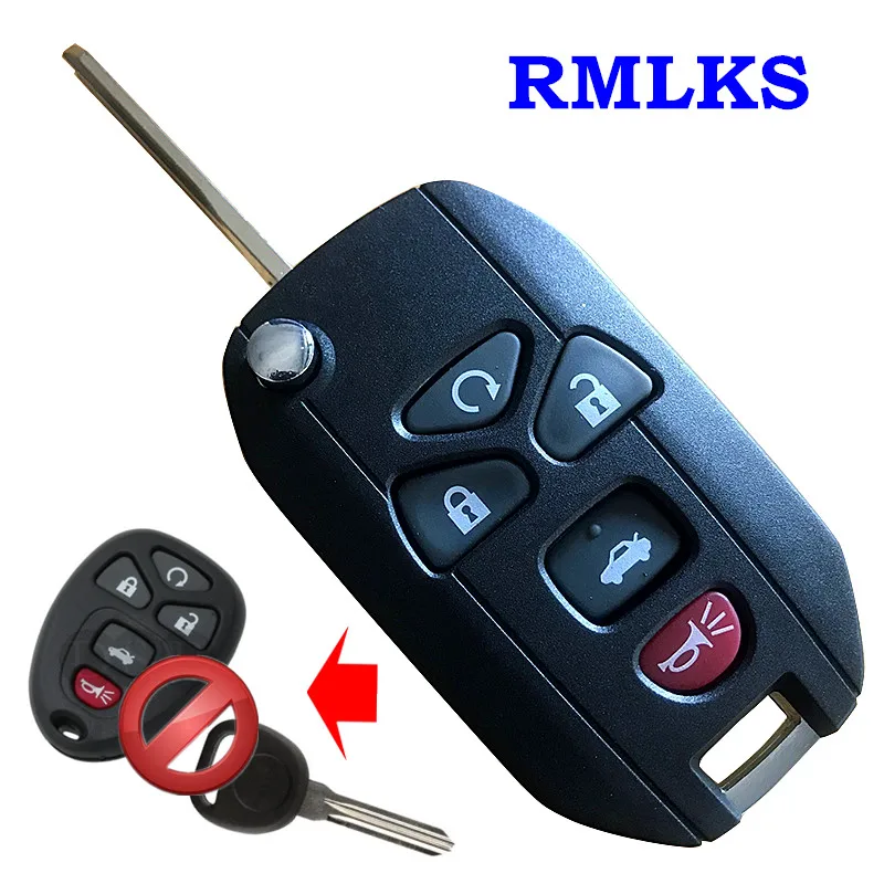 Чехол книжка с дистанционным управлением для Chevrolet Buick Cadillac Pontiac Saturn 5 6 кнопок 22733524