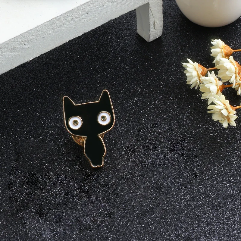 Kawaii мультфильм Животные брошь панда Кот медведь эмалевые булавки креативные