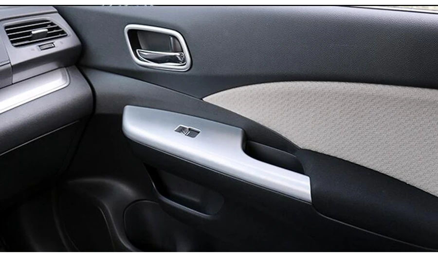 Интерьер для Honda CRV CR-V 2012 2013 дверная ручка держатель окно Лифт кнопка переключатель декоративная панель накладка