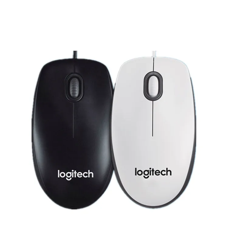 Оригинальная Проводная офисная мышь Logitech M100r эргономичная компьютерная USB 1000DPI