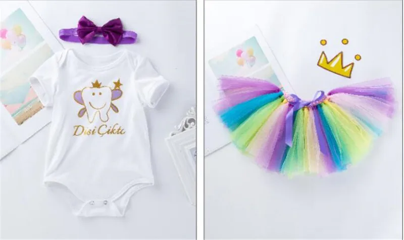 NPK 20 23 дюймов радуга цвет сетка футболка платье для Bebes Кукла Reborn 50 см/55 см