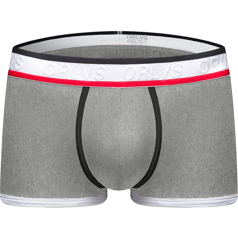 5 шт./партия сексуальные мужские трусы боксеры хлопковые Cueca дышащие Однотонные