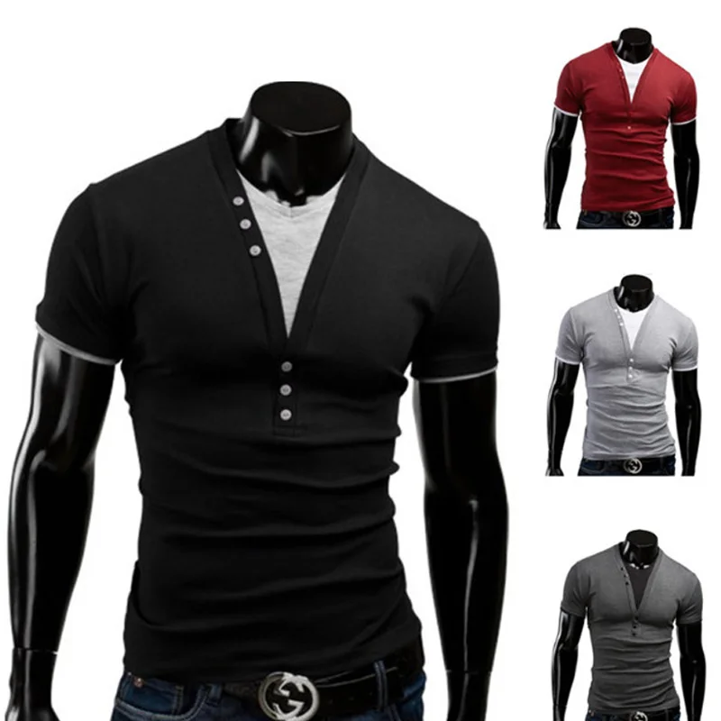 Модные мужские футболки мужская футболка больших размеров Homme летние с коротким