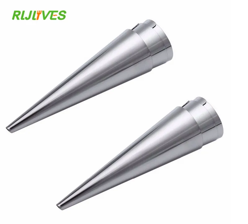 Нержавеющая сталь 3 шт роговые хлебные Кондитерские конусы для выпечки