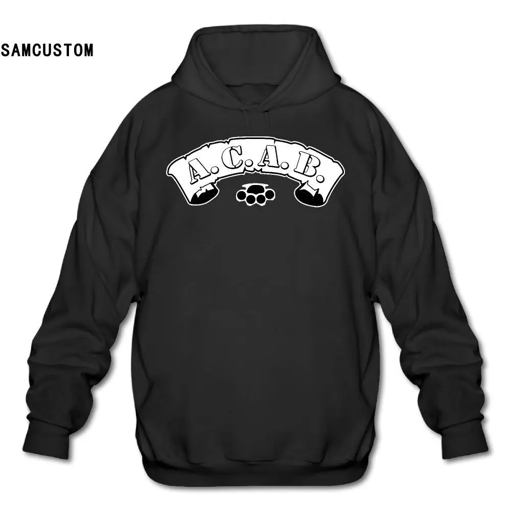 SAMCUSTOM новый стиль мужские толстовки и без карманов кофты ACAB 3D принт модная