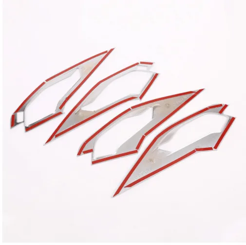 

4pcs ABS Car Interior Door Handle Trim For Jaguar E-Pace E PACE 2018 2019 Accessories