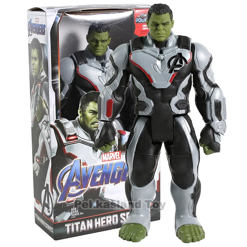 Hulk box Marvel Мстители 4 Endgame Antman Ронин Железный человек Тор Капитан Марвел Халк Титан герой серии фигурка игрушка - Цвет: Hulk box