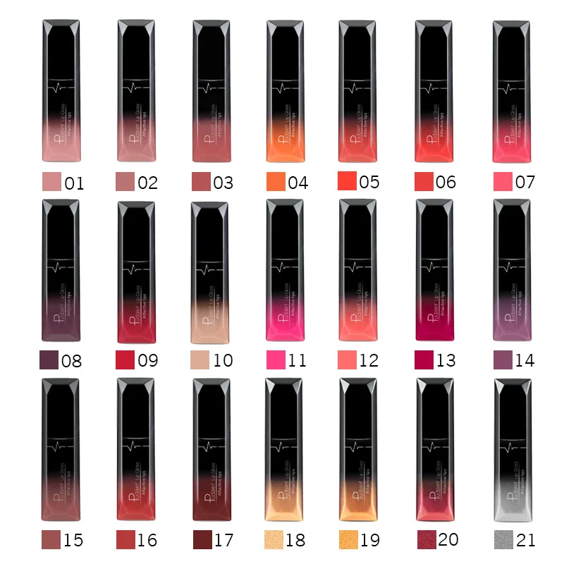 21 Цвета Водонепроницаемый жидкая матовая губная помада LIP STICK Косметика