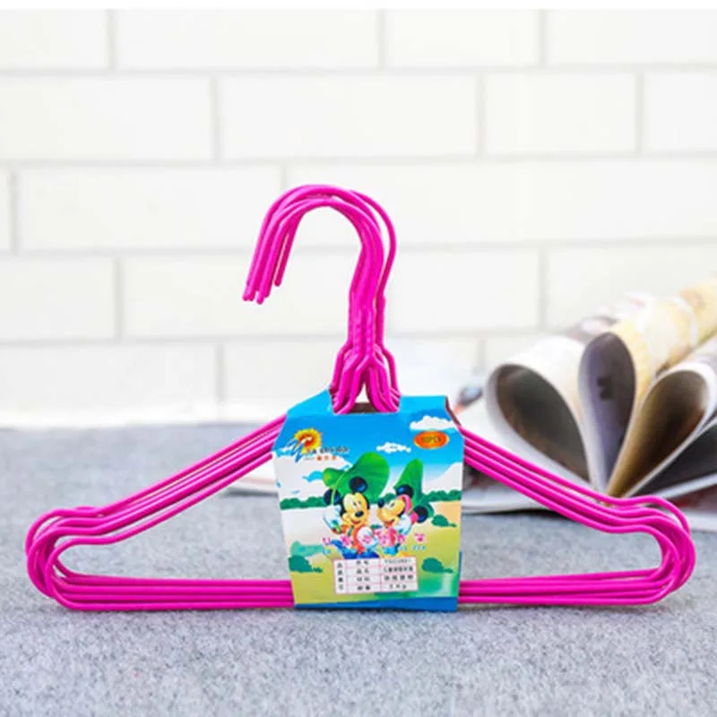 10 шт./Лот Новые детские вешалки с бантом Детские прищепки для одежды пластиковые
