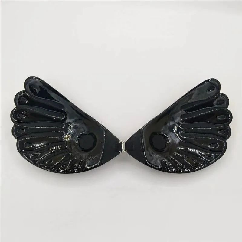 100 pcs Wholesale Strapless Seamless Push Up Silicone Self Adhesive Reusable Padded Invisible bra