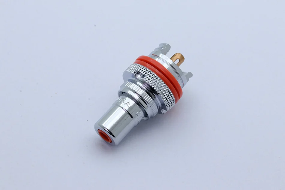2 шт./1 пара посеребренные RCA Jack терминалы pom изоляции высокого класса RCA гнездо адаптера AV терминал Phono разъем