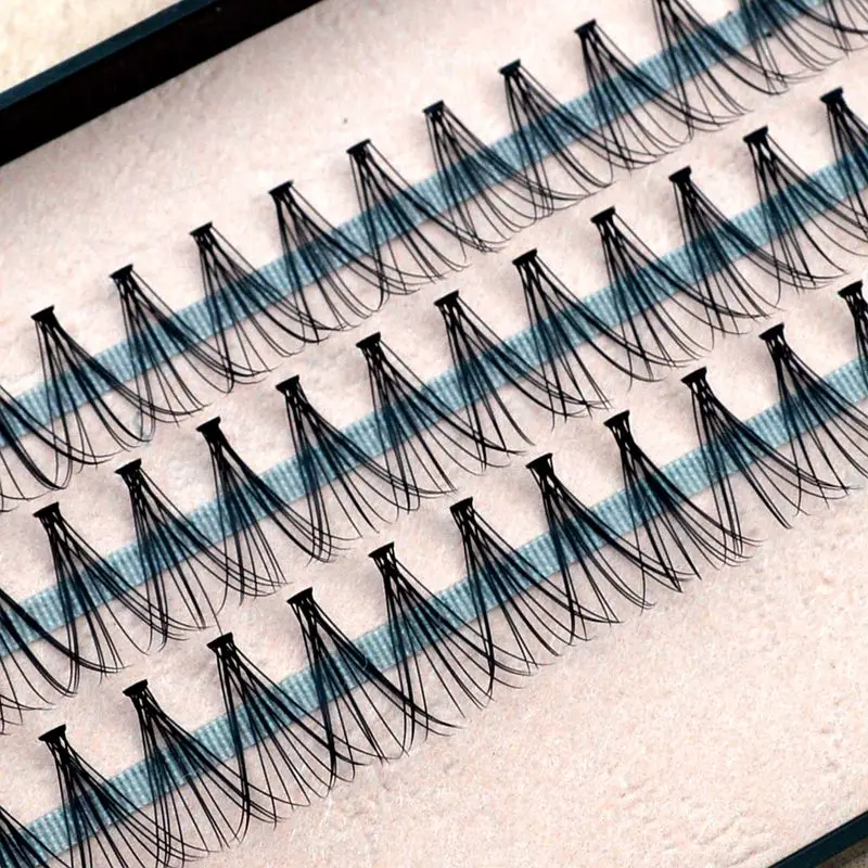Черные Модные накладные ресницы индивидуальные для наращивания макияж красивые