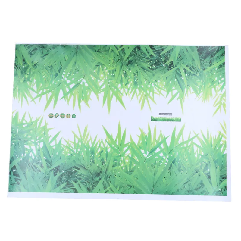 3D Fresh green grass baseboard ПВХ настенные наклейки на плинтус для детской гостиной спальни