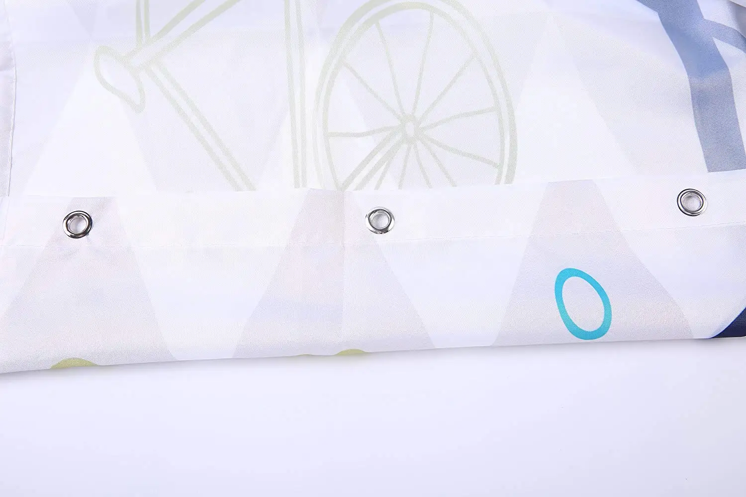 Занавеска для душа красная ярмарка жаккард Феи шерсть вязание узор остров