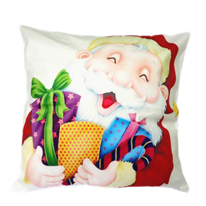 Санта Клаус дом печатается на одной стороне домашнего интерьера автомобиля