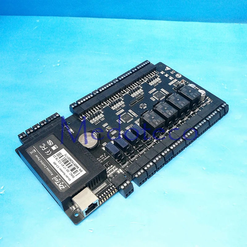 TCP/IP 4 doors access control panel Access System+ 12V5A Power Supply +Keypad Rfid Reader KR102 Kit+No Touch Exit | Безопасность и