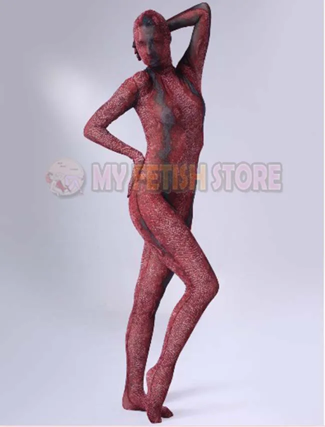 

(JXY10102)Full Body Quality Silk Transparent Tights Unisex Original Sheer Bodysuit Fetish Zentai Suits