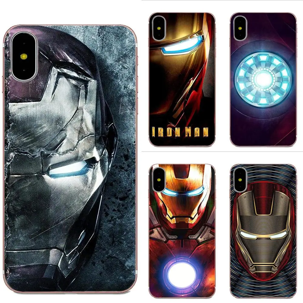 Тонкий чехол Mllsethe Great Iron Man для Xiaomi Redmi Mi Note 7 8 9 SE Pro Lite Go Play Skin|Чехлы-накладки| |