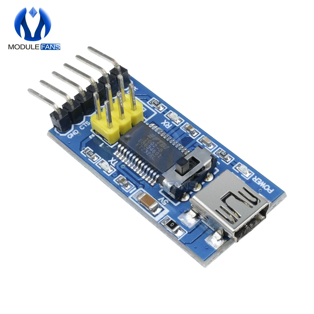 FT232RL FT232 FTDI USB 3,3 В 5,5 В к ttl последовательный адаптер модуль мини порт для Arduino Pro до 232 основной программы загрузчик