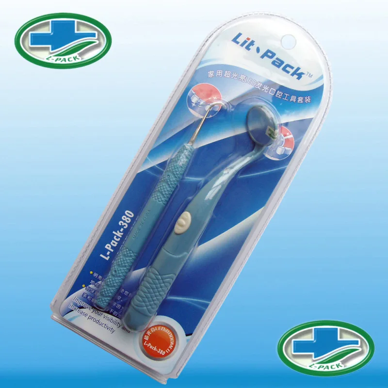 СВЕТОДИОДНЫЙ Набор инструментов для ухода за зубами 2 шт. светодиодный