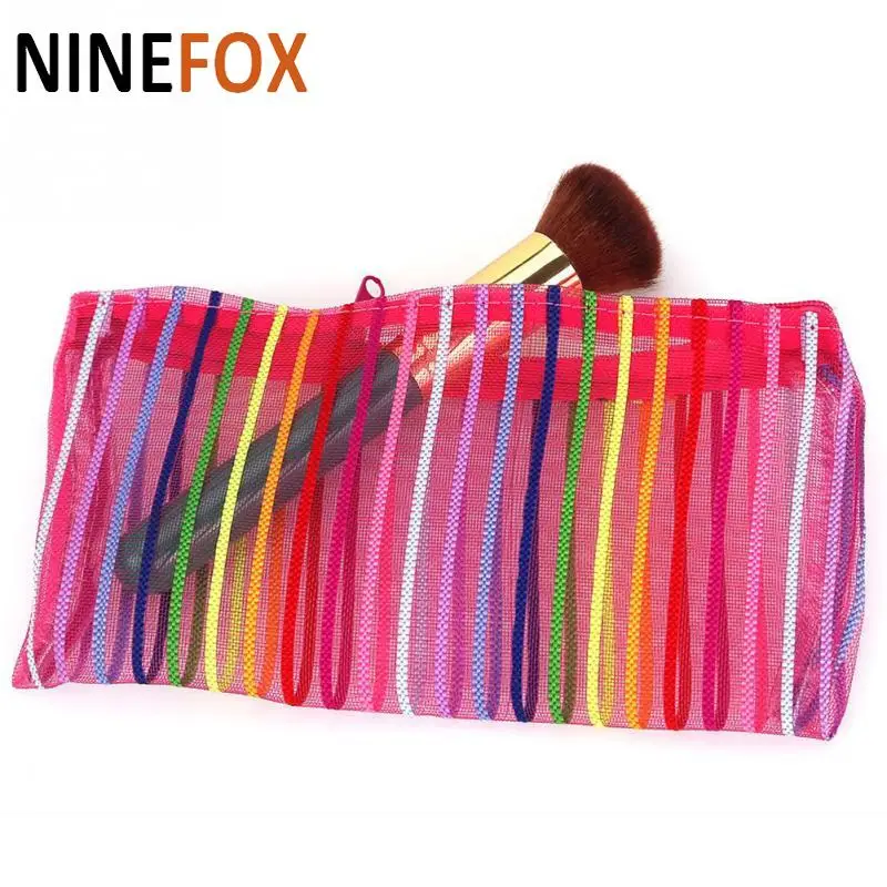 1 шт. косметичка с подкладкой нейлоновая дорожная моющаяся карманная