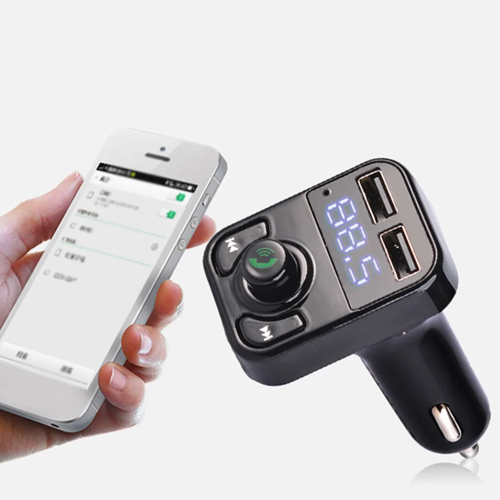 MP3 плеер Автомобильный fm передатчик беспроводной двойной порт аксессуары USB