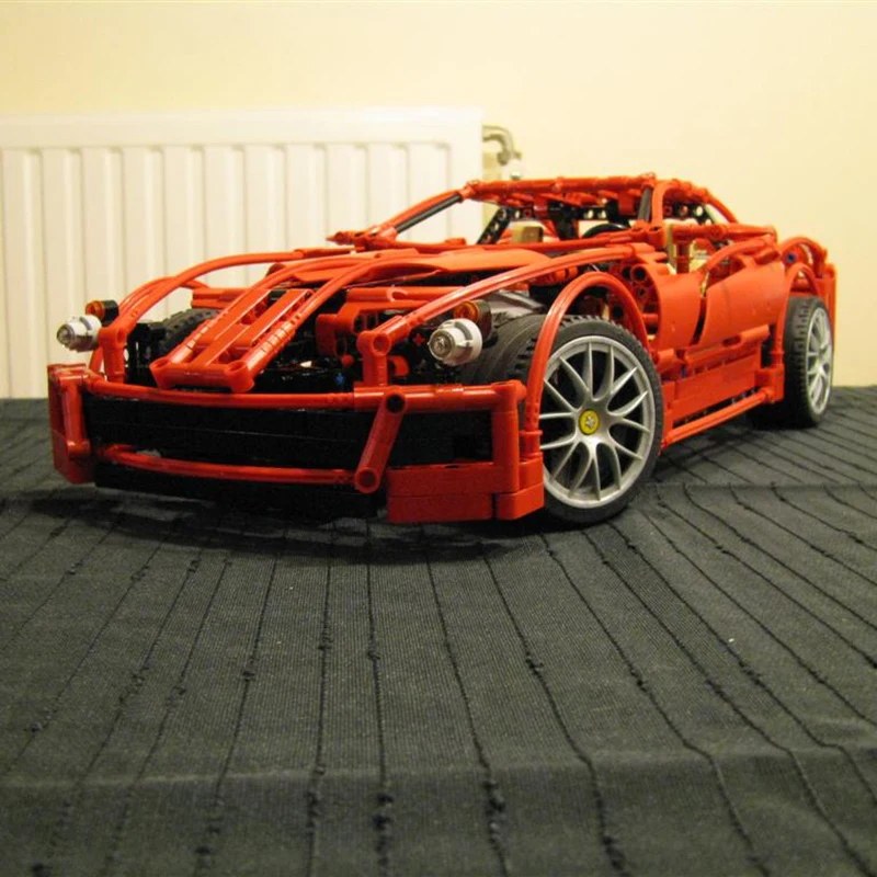 3333 гоночный автомобиль строительные блоки DIY Кирпичи набор игрушек автомобильные гонщики автомобиль подарок игрушки для детей совместимый 8145