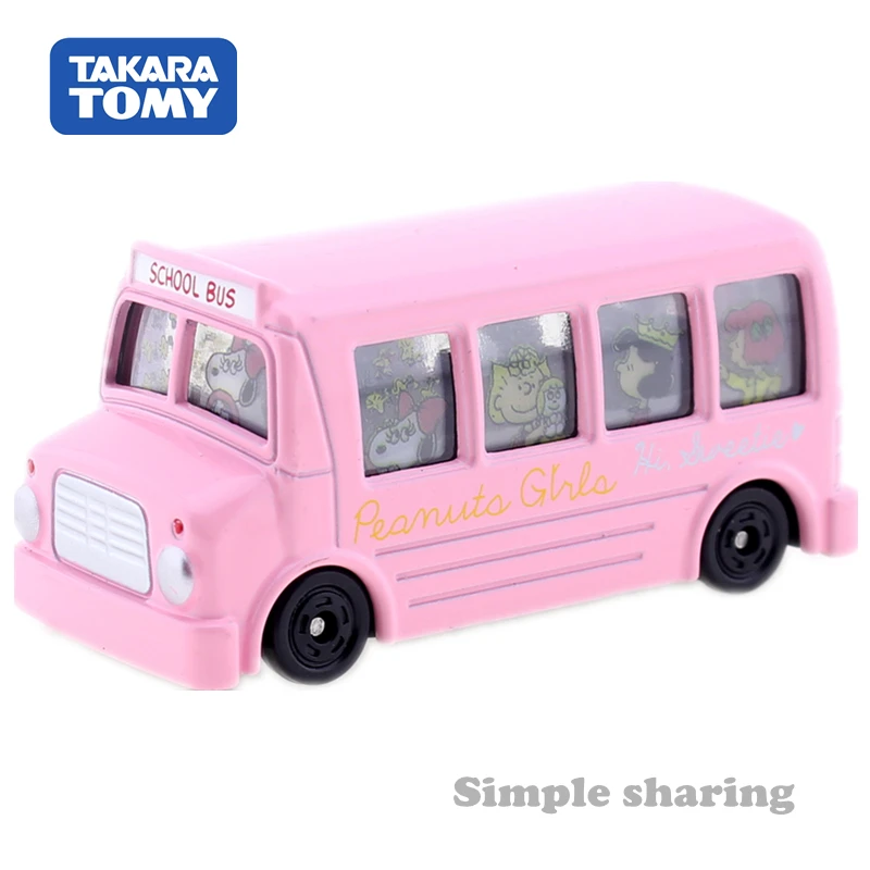 Takara Tomy Dream Tomica Pink Snoopy школьная кукла для девочек миниатюрные детские игрушки с