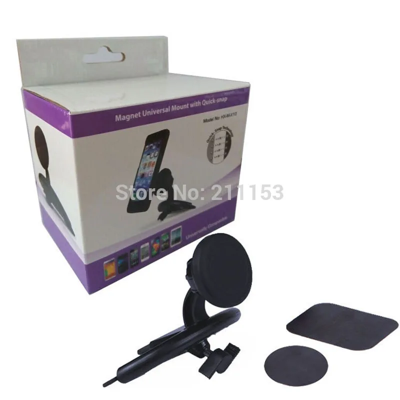 Универсальный GPS магнитный автомобильный держатель для CD слота iPhone 6 7 plus Samsung S5 S6