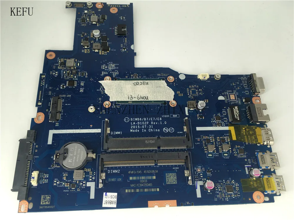 Материнская плата для Lenovo Thinkpad материнская ноутбука 2 5 6 B7 E7 E8 7 B6 B7|Материнские