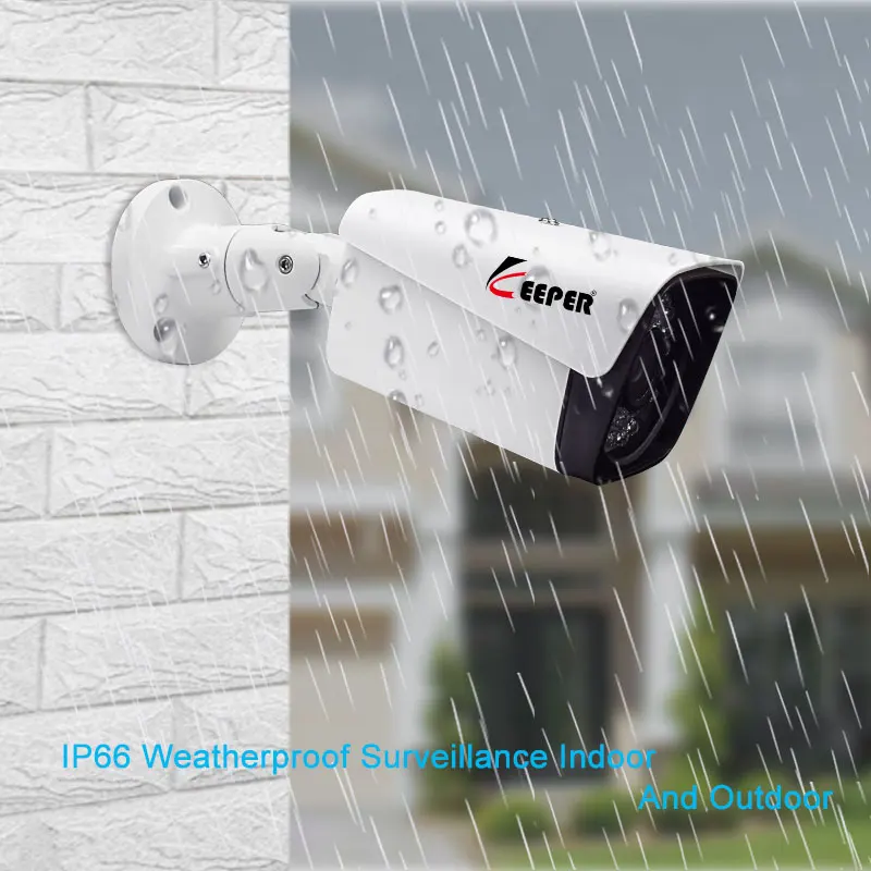 Keep HD 1080P 2MP AHD мини-камера для безопасности, водонепроницаемая инфракрасная камера ночного видения, металлическая пуля, CCTV Аналоговое наблюдение