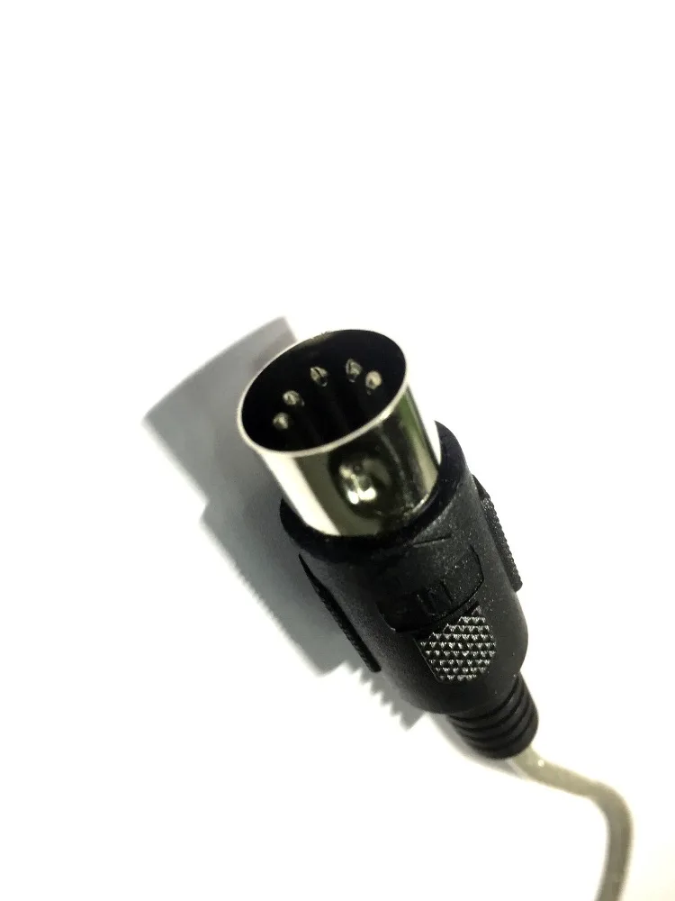 MIDI 5 Pin DIN штекер до кабеля 3 м| |