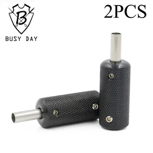 Ручки для татуировок из алюминиевого сплава, 22 мм, с задним стержнем