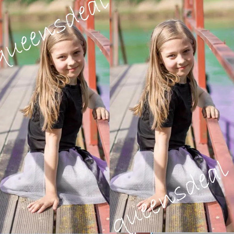 MERI AMMI для Детская Одежда для девочек, комплект одежды: футболка+ большие юбки-пачки, с бантом для От 2 до 13 лет для девочек, J540