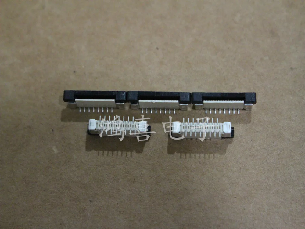 

New FFC flexible flat cable connector FPC socket 0.5mm pitch 16 pin laptop