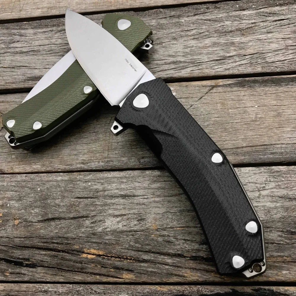 LDT KUR, складные ножи, клипса, лезвие Sleipner G10, ручка, нож, шариковый подшипник, тактический, для кемпинга, выживания, охоты, карманный нож, инструмент для повседневного использования