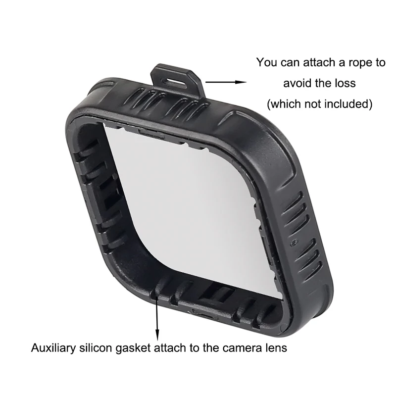 Набор фильтров TELESIN 4 шт. 3 ND фильтр (ND4 8 16) + 1 CPL Для Gopro Hero7 hero6 hero 7 6 5 поляризационные аксессуары для комплект