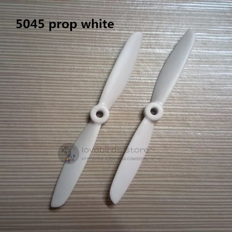100 pairs 5045 propellers ABS 5*4.5 inch 2 blades(CW/CCW) for DIY mini race drones QAV250/ZMR250 quadcopter | Игрушки и хобби